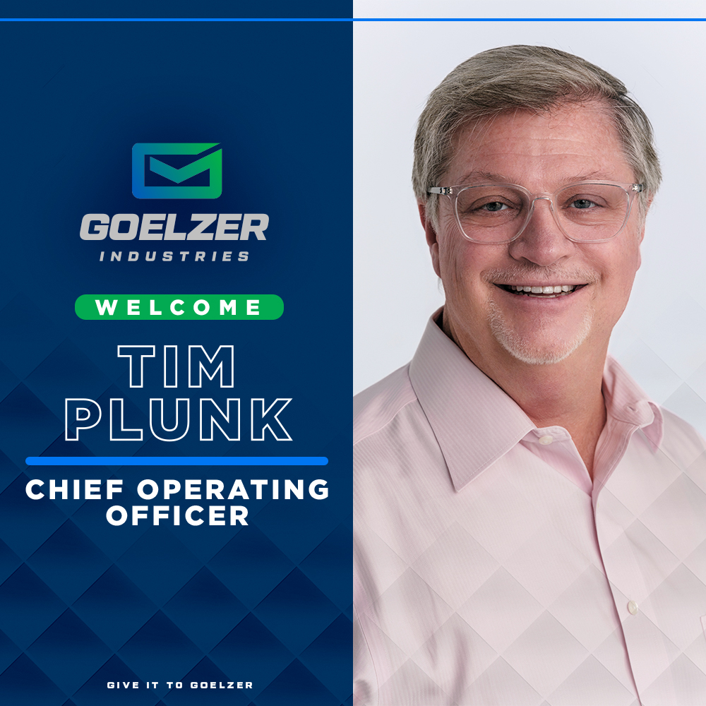 Goelzer Industries Welcomes Tim Plunk as Chief Operating Officer: A New Chapter of Innovation and Excellence